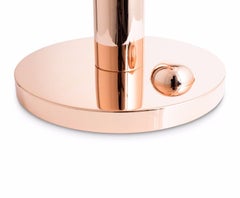 Tom Dixon Melt Copper Floor Light:: Globe Lighting:: Futuristic Modern:: 2019