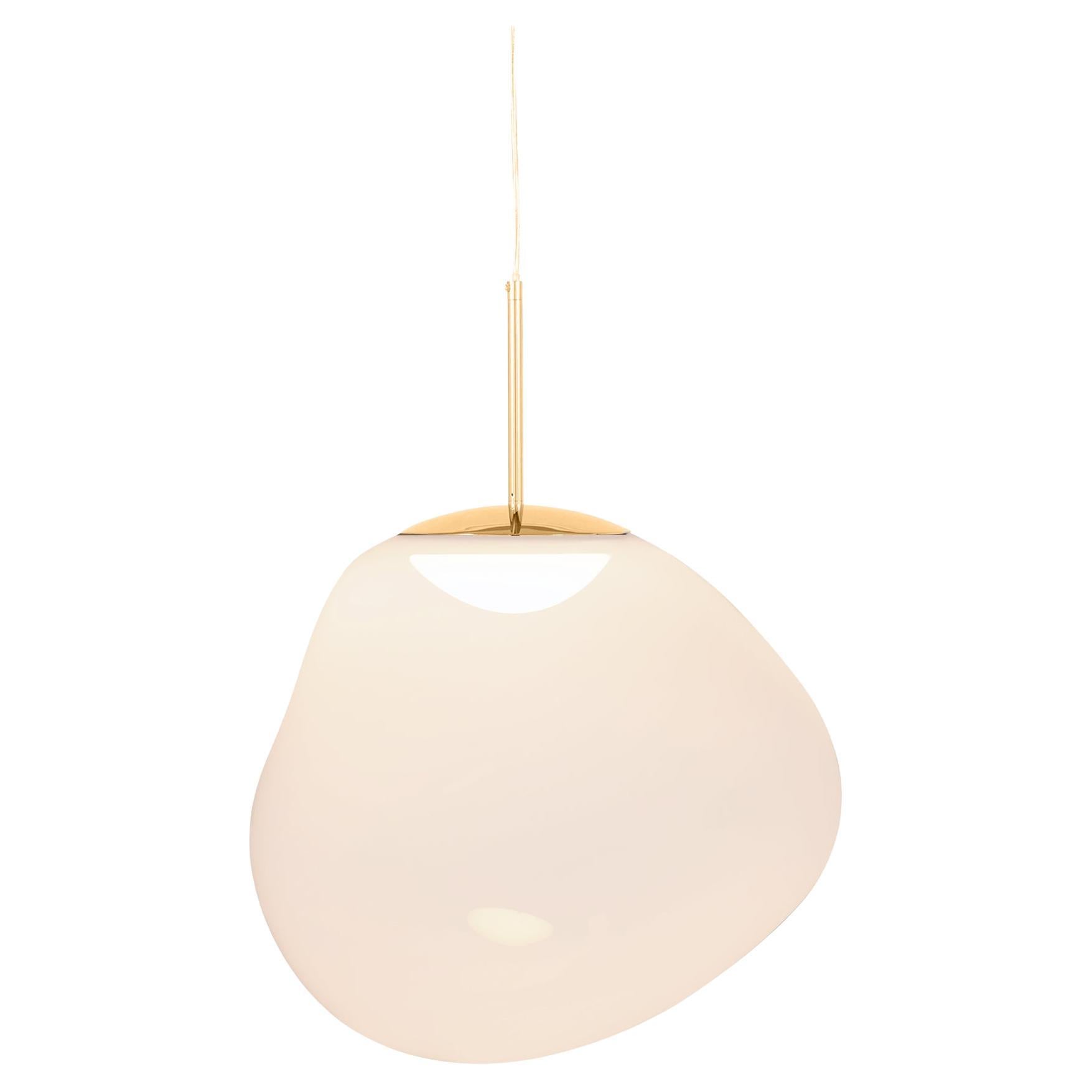 Ciondolo in policarbonato Tom Dixon 'Melt' con finitura opale