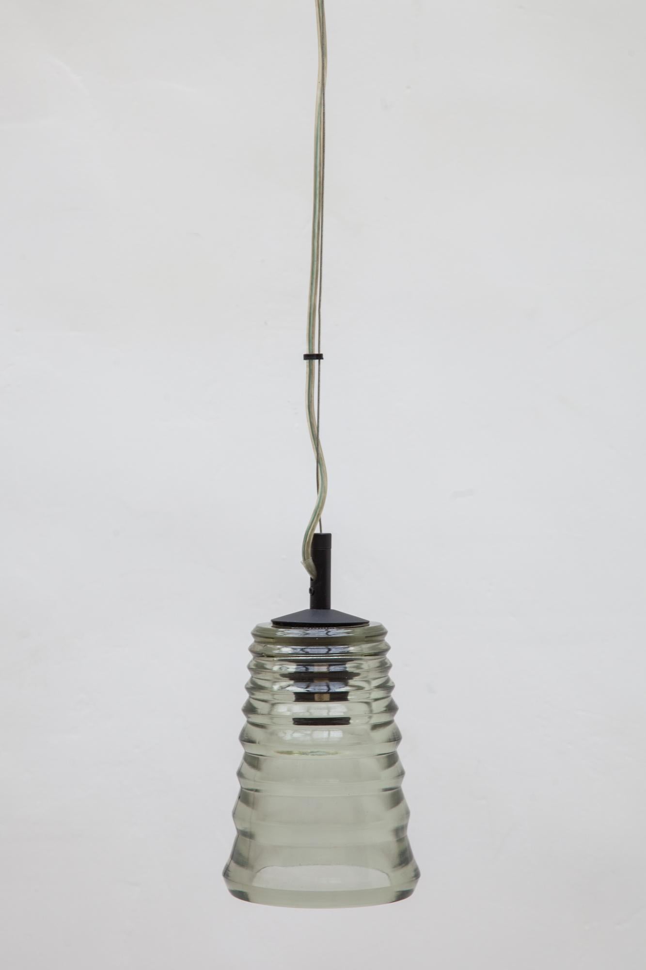 Moderne Transparant-Glasröhren-Hängelampe von Tom Dixon (Geformt) im Angebot