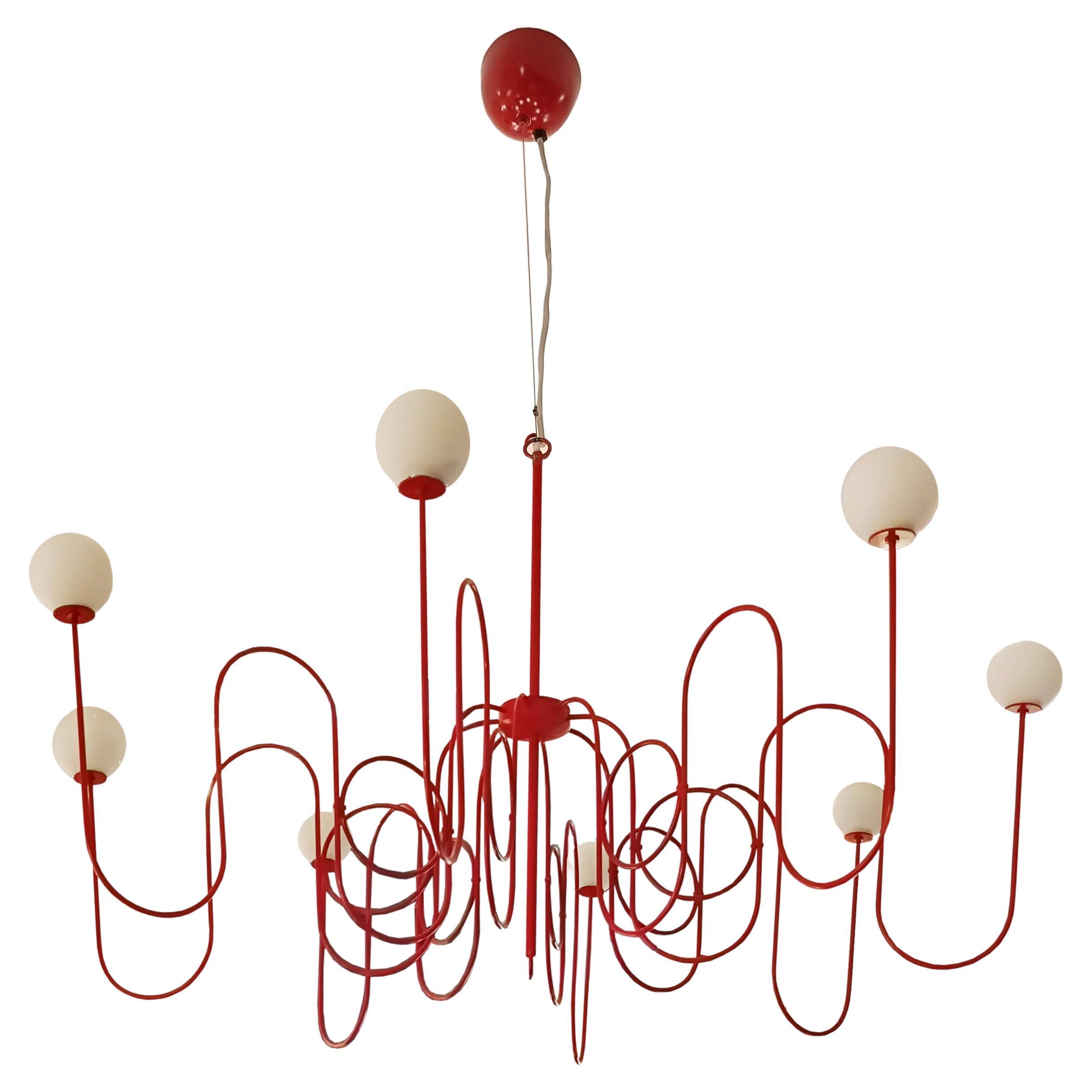 Tom Dixon per Foscarini Lampadario "Lightweight", Italia 1995 en venta