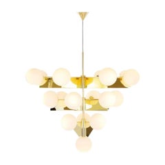 Tom Dixon Plane Brass Chandelier