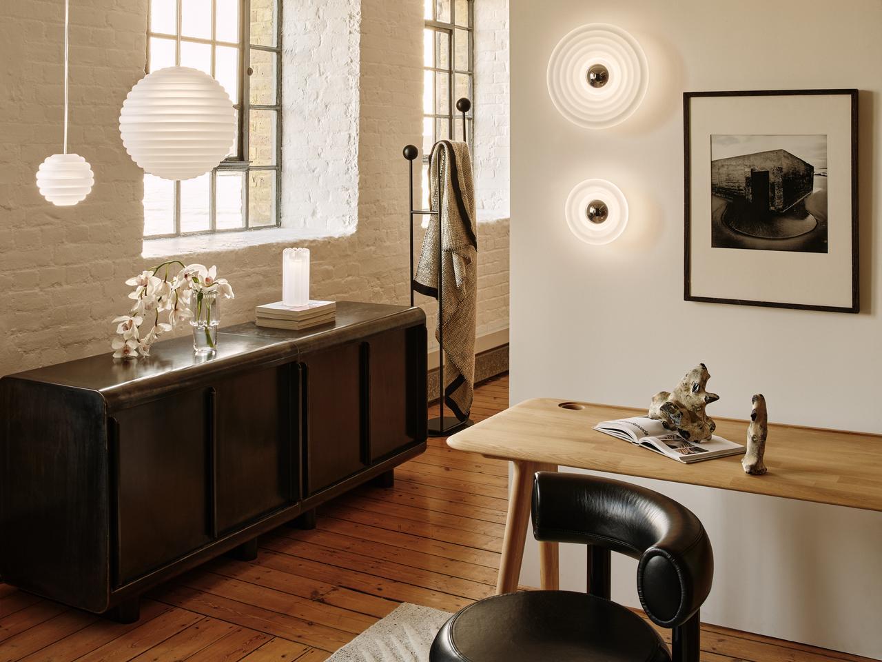 Pendentif sphère en verre 'Press' de Tom Dixon Neuf - En vente à Glendale, CA