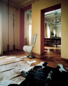 Tom Dixon S-Chair with Marsh Straw Upholstery for Cappellini