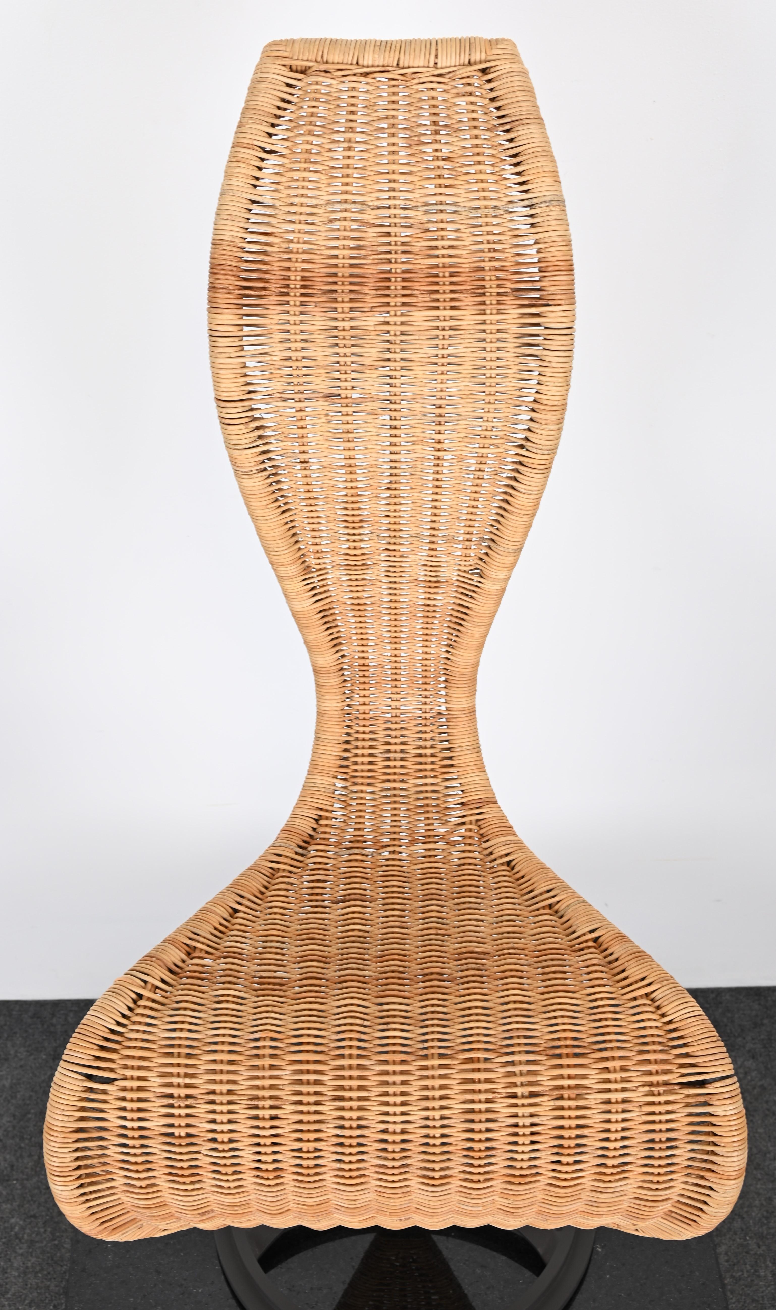 Tom Dixon S-Chair with Marsh Wicker for Cappellini, 20th Century 5
