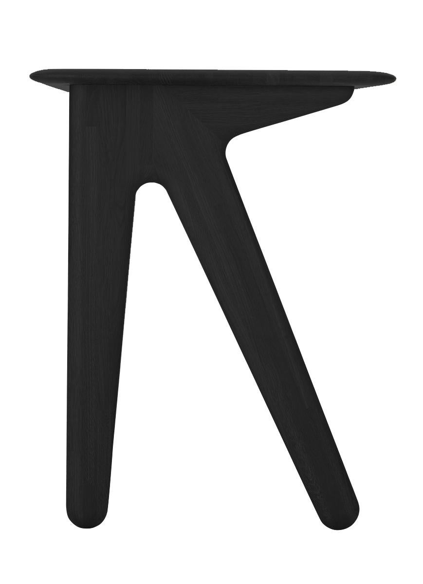 Scrivania in legno massiccio Tom Dixon 'Slab' in Oak Oak tinto nero in vendita 2