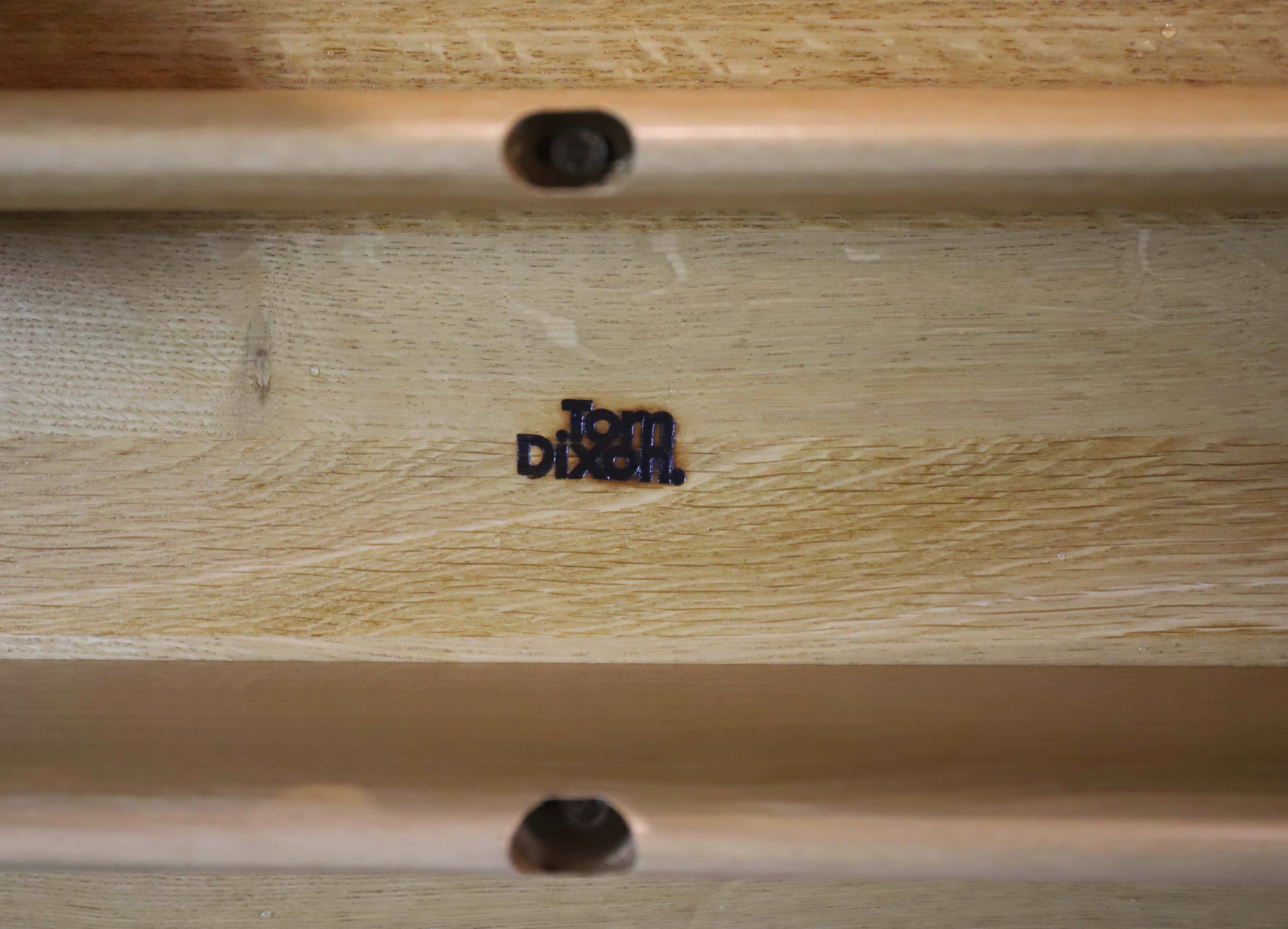 Contemporary Tom Dixon, Solid Oak Slab Bench For Sale