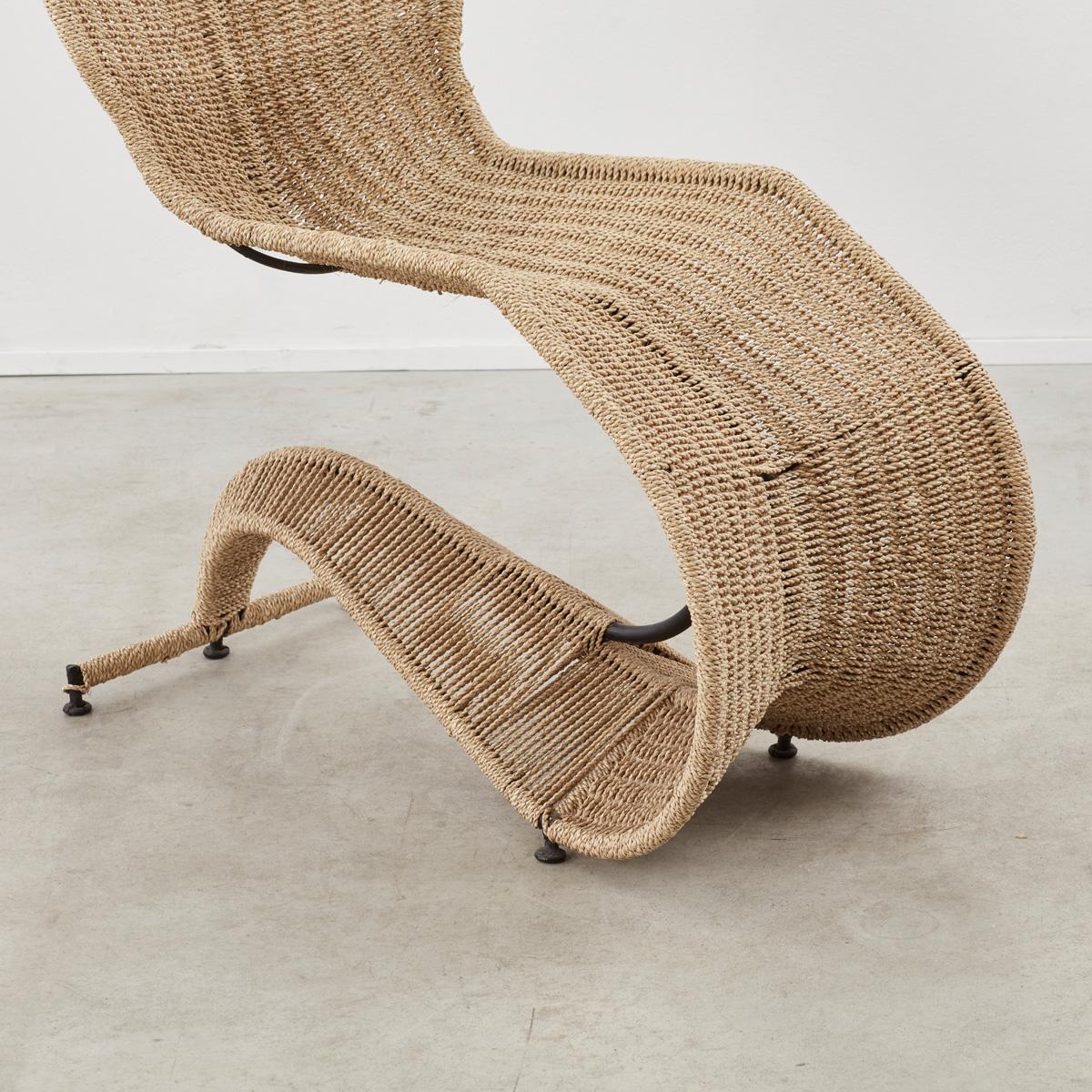 Rope Tom Dixon Speed lounge chair for Space Design, UK 1999 For Sale