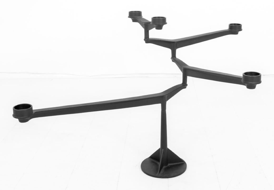Iron Tom Dixon 'Spin' Modern Design Candelabra