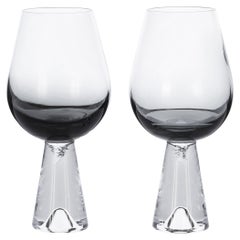 Tom Dixon Tank Wine Glasses Black, Set of 6