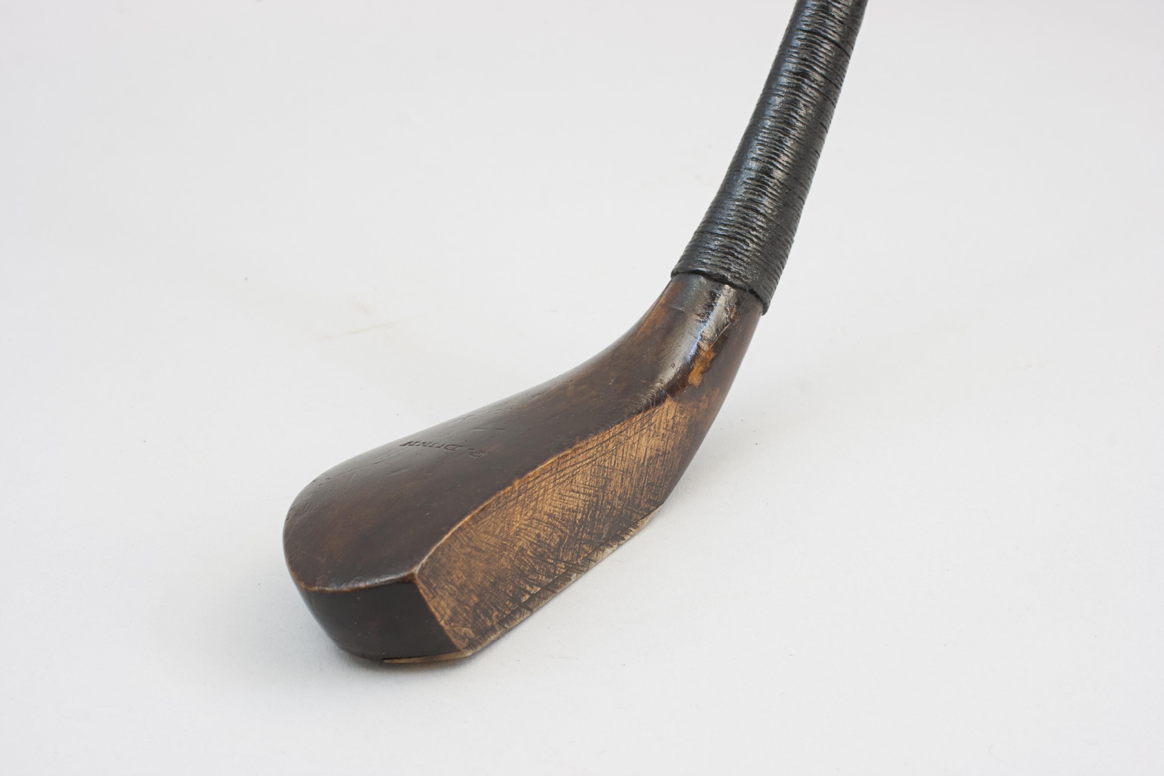 British Tom Dunn, Long Nose Golf Club For Sale