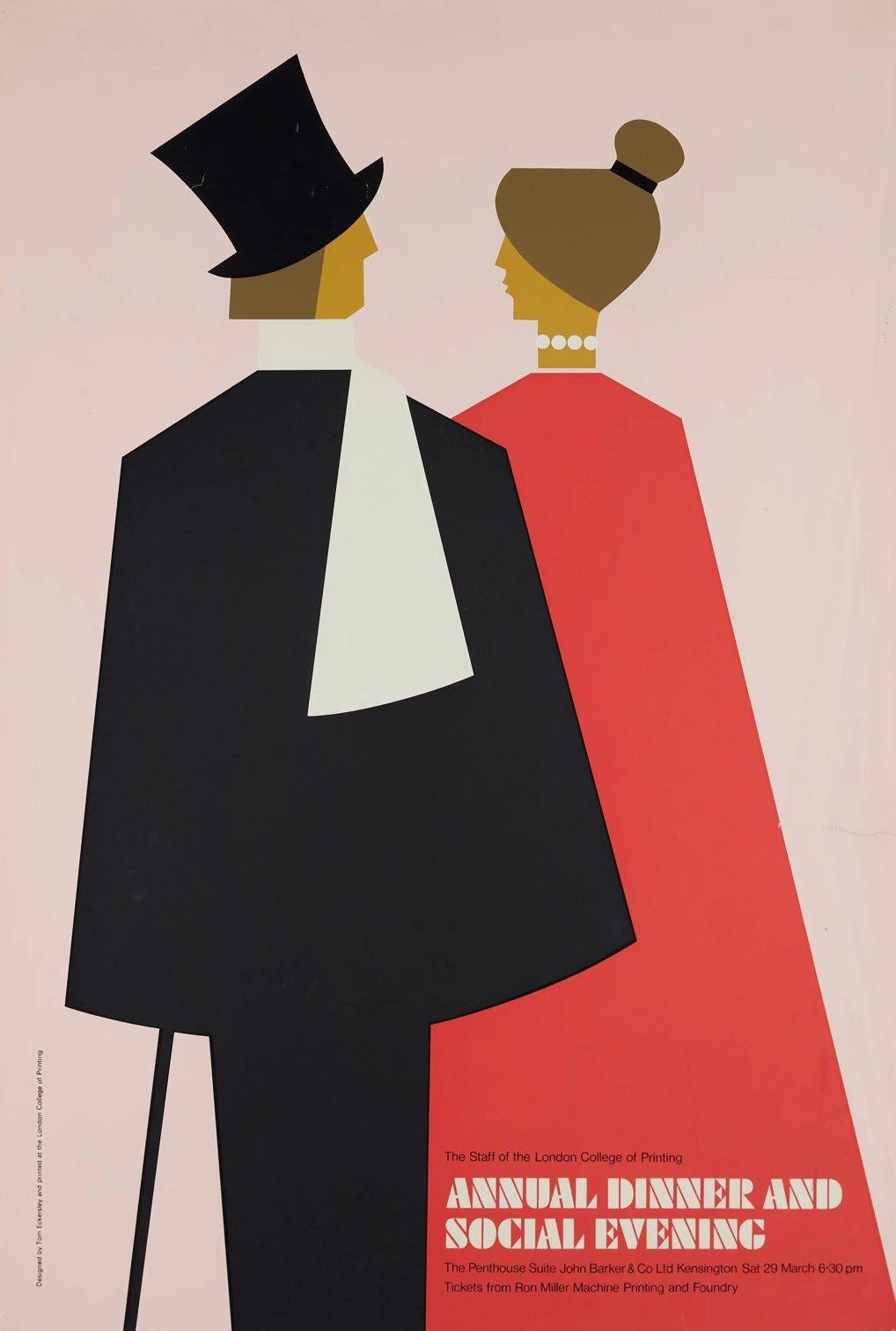 Tom Eckersley, Poster In condizioni ottime in vendita a London, GB