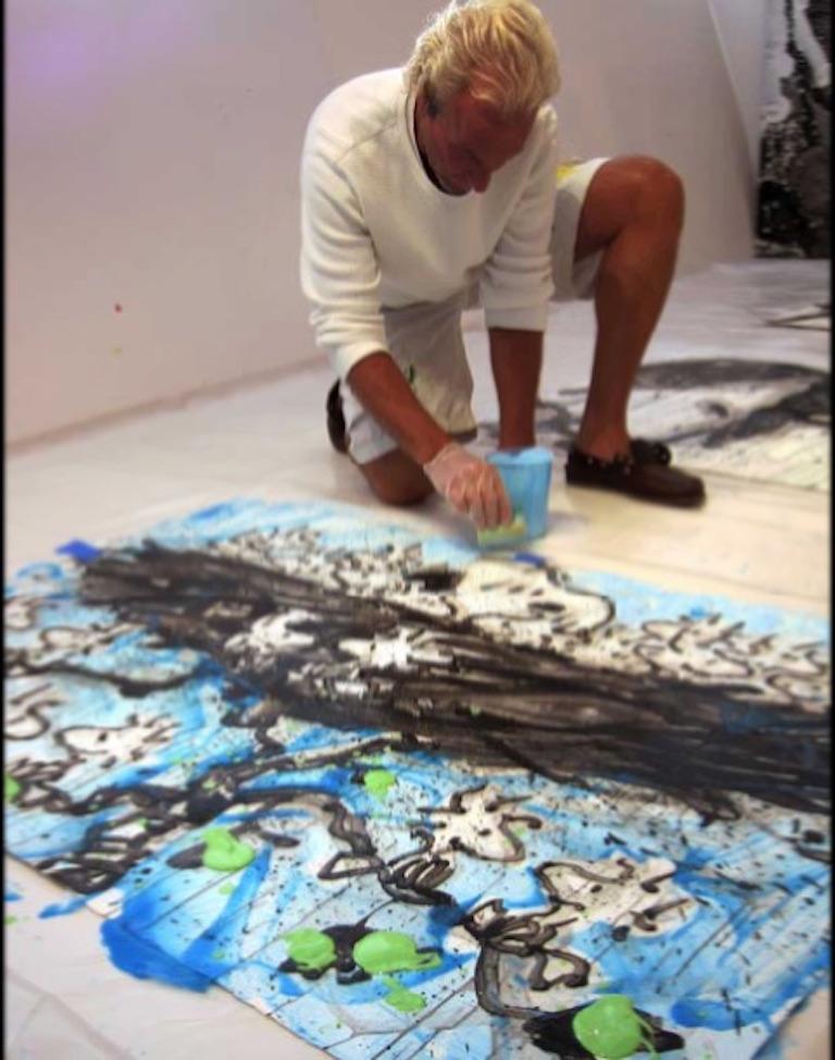 Opening Night - Contemporary Mixed Media Art by Tom Everhart