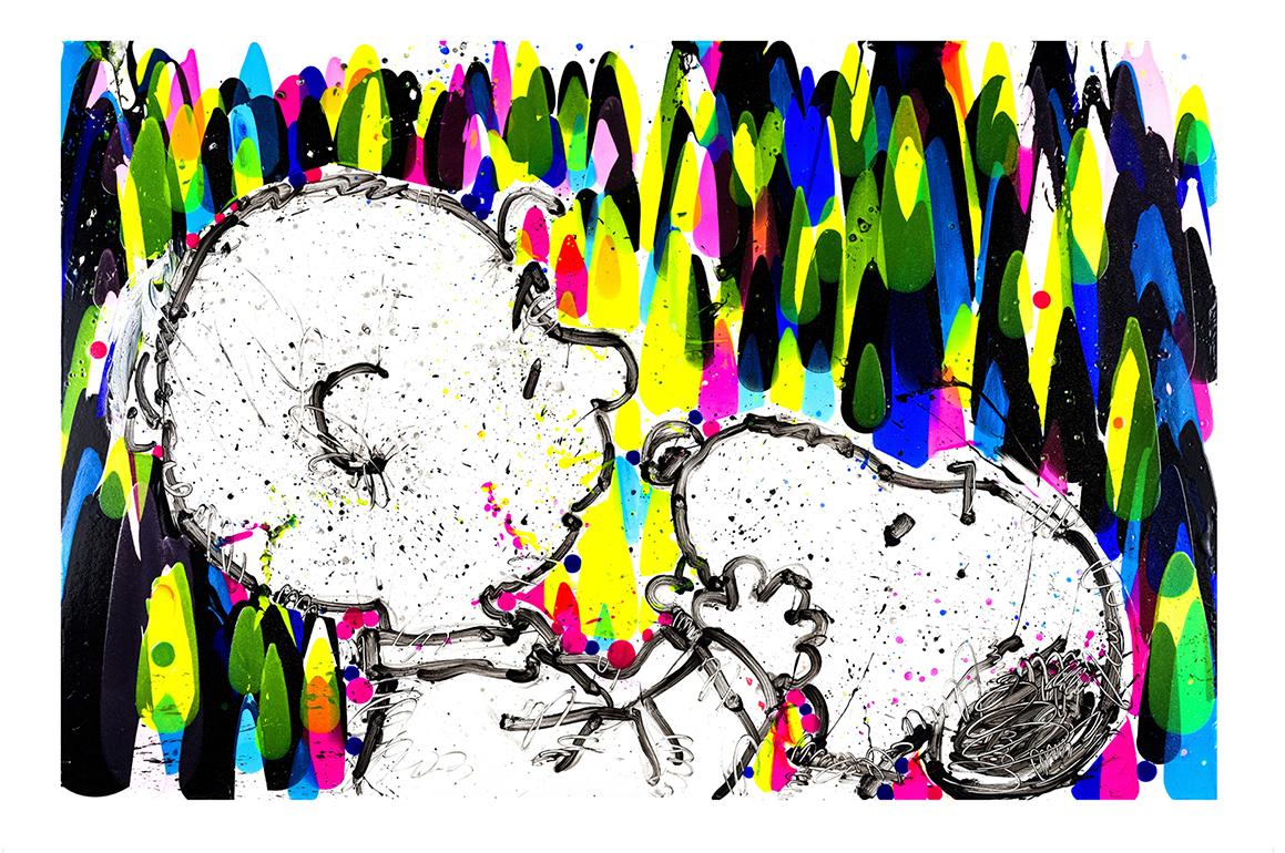 Le souffle du saumon - Mixed Media Art de Tom Everhart