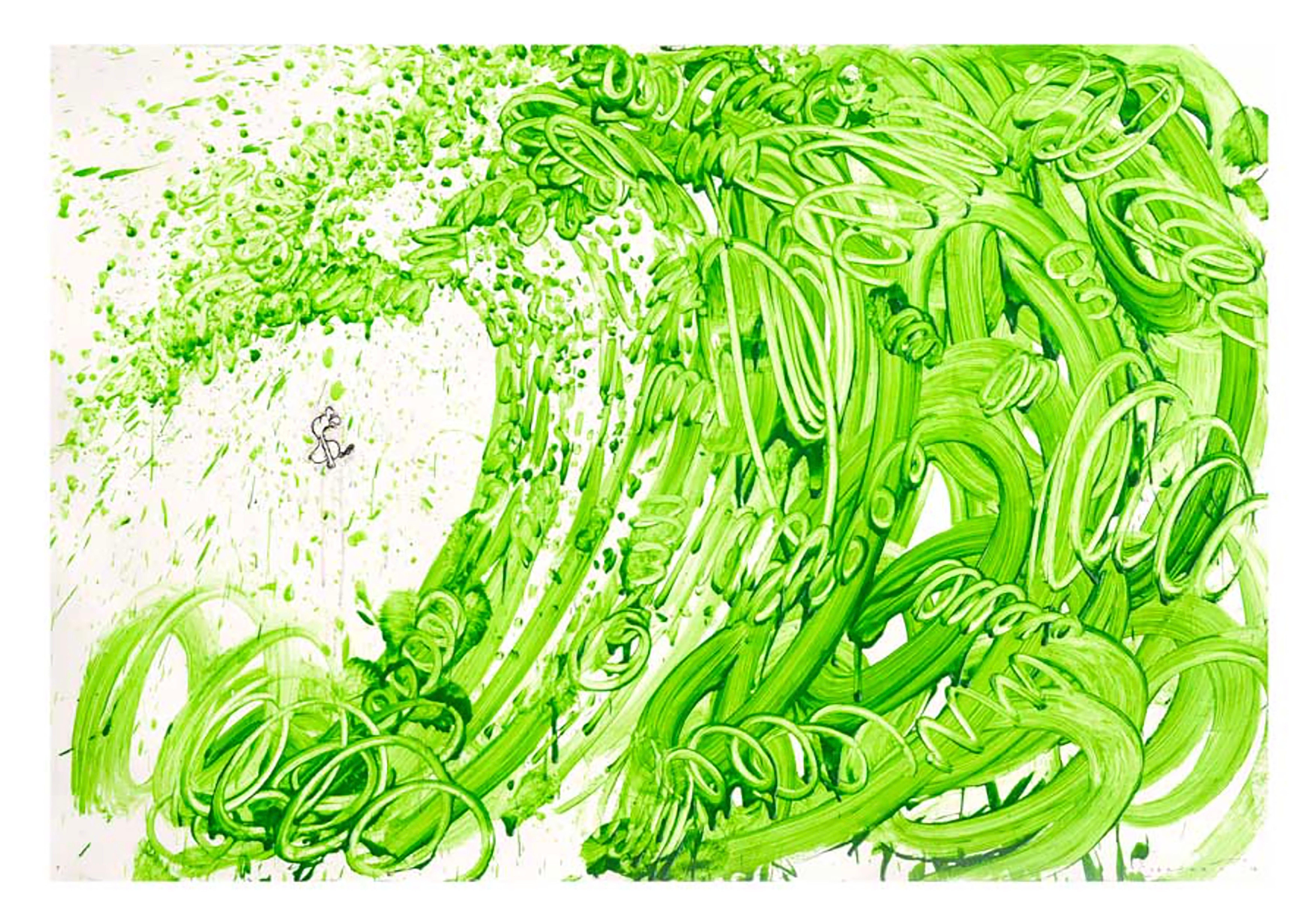 Tom Everhart Abstract Print - Venice Moon Dogg E 7