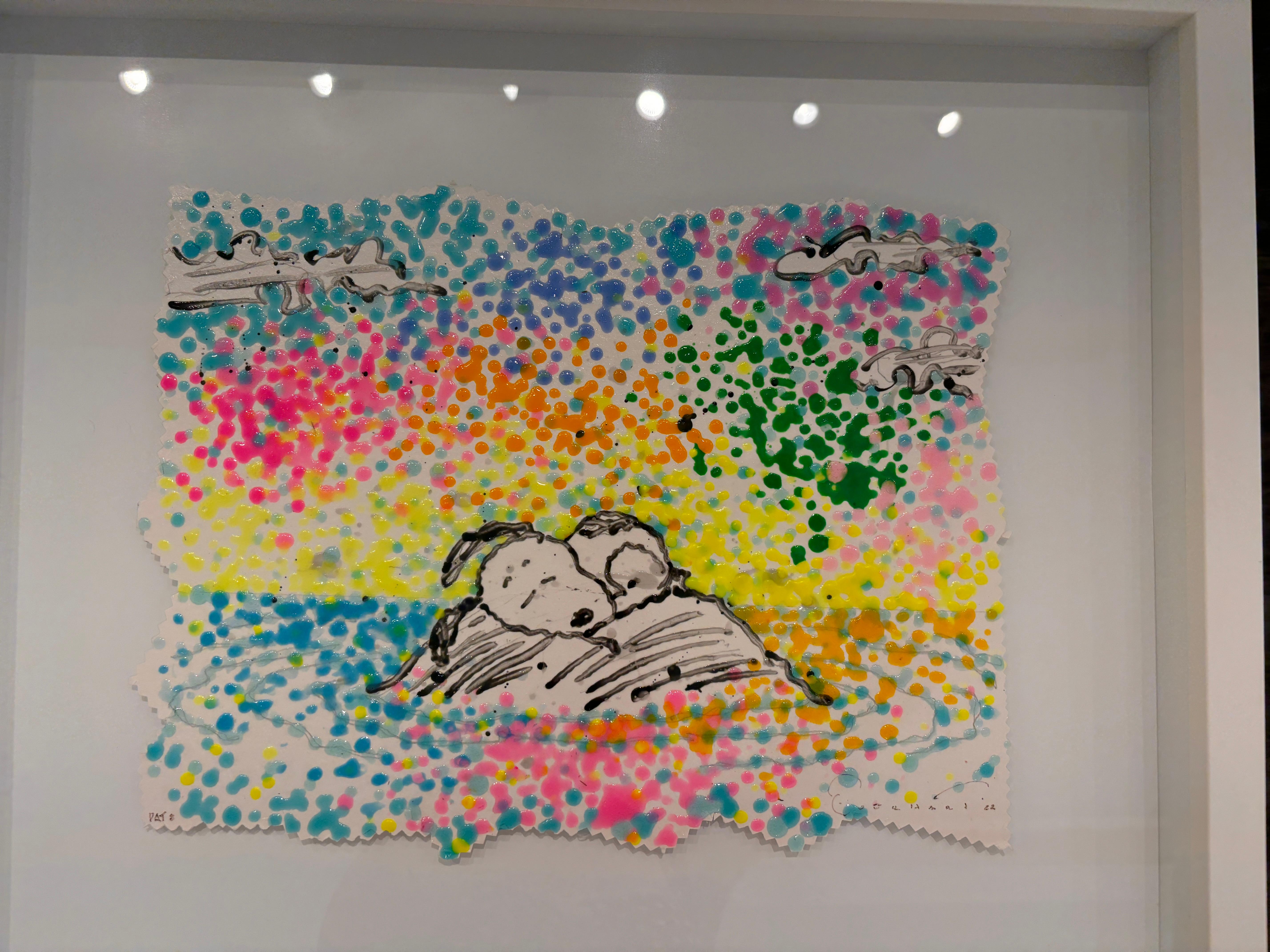 Isola nel Sole Giorno 8 - Abstract Painting Marrone di Tom Everhart