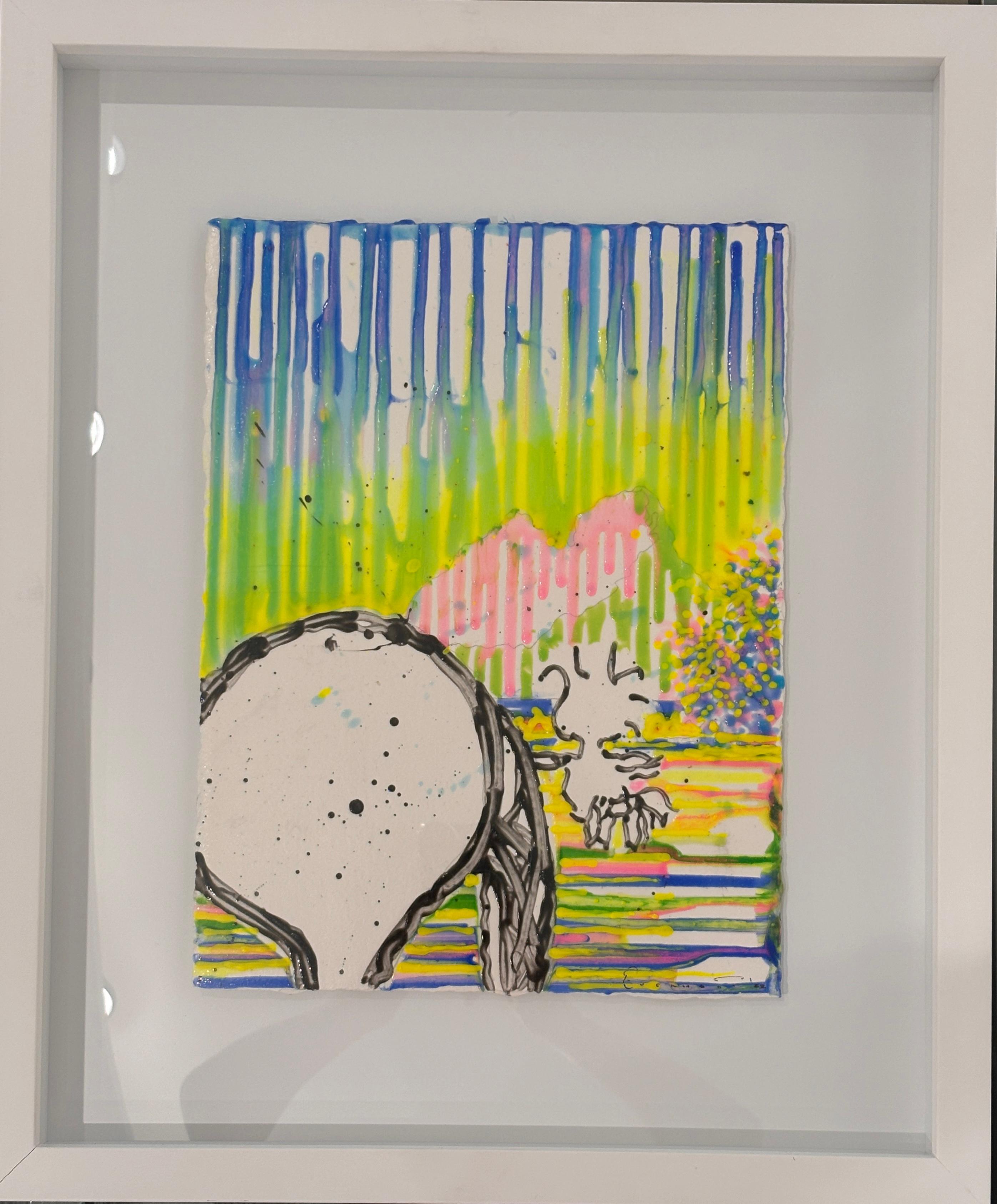 Tom Everhart Abstract Painting - Room With A View, No.5