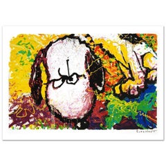 „Sie sprechen zu mir?“ Handgedrehte Original-Lithographie in limitierter Auflage