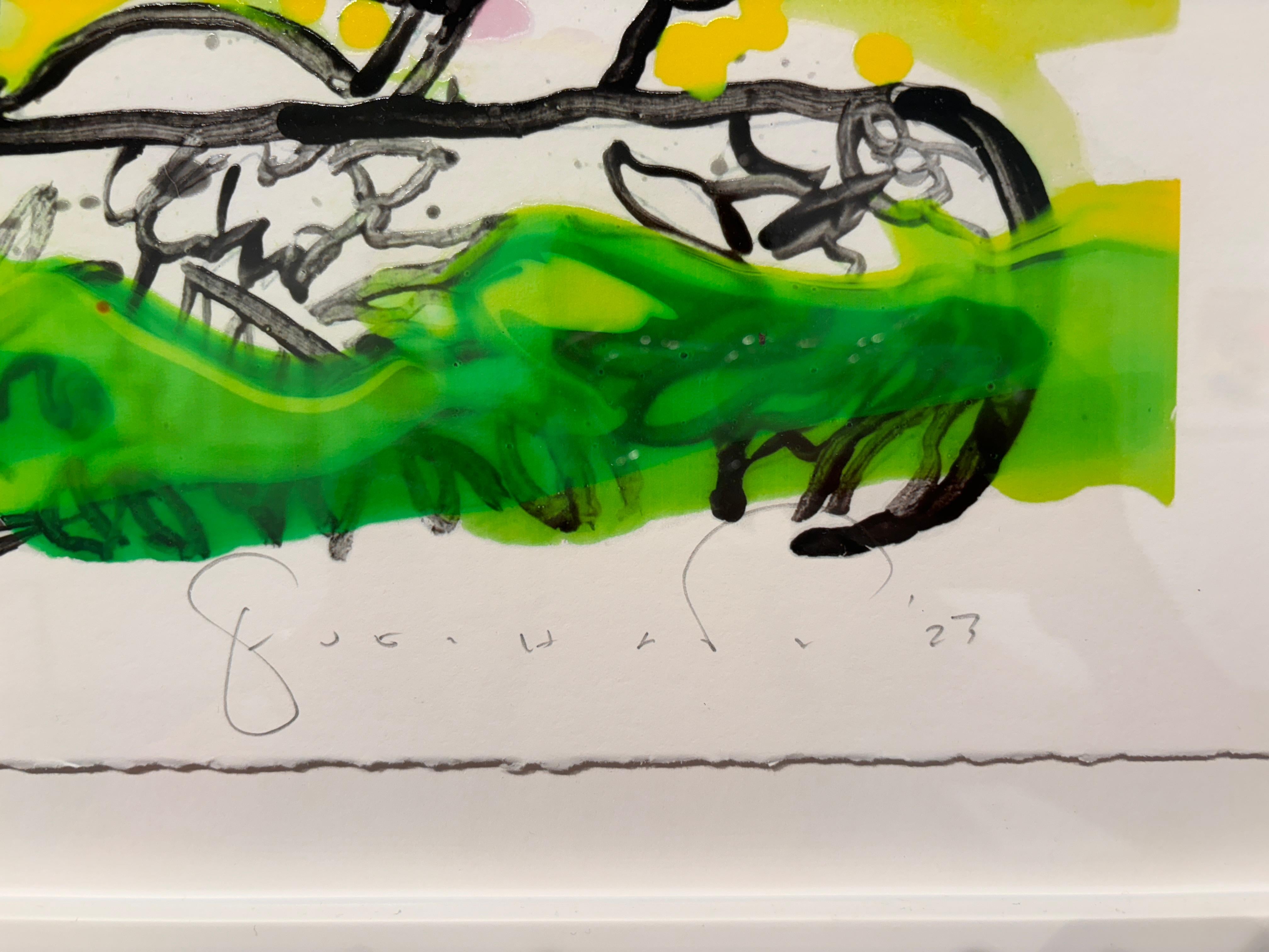 Sotto le Palme - La Sinfonia - Print di Tom Everhart