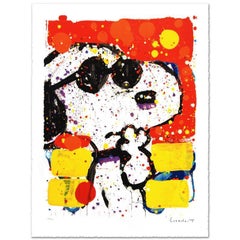 "Cool & Intelligent" Limited Edition Hand Pulled Original Lithograph