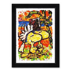"Hitched" Signed Limited Edition Original Lithograph, Framed