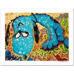 "Hollywood Hound Dog" Litografia originale tirata a mano in edizione limitata