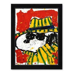 "It's The Hat That Makes The Dude" Signed Limited Edition Original Lithograph