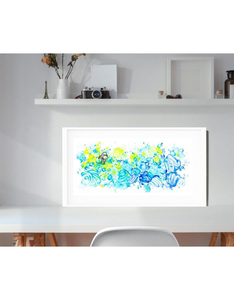 Partly Cloudy 6:00 Morning Fly - Print by Tom Everhart
