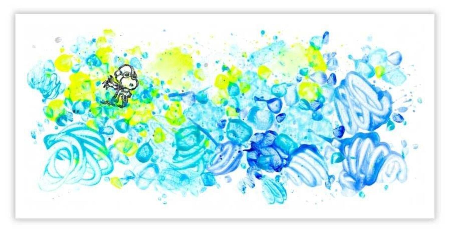 Tom Everhart Animal Print - Partly Cloudy 6:00 Morning Fly