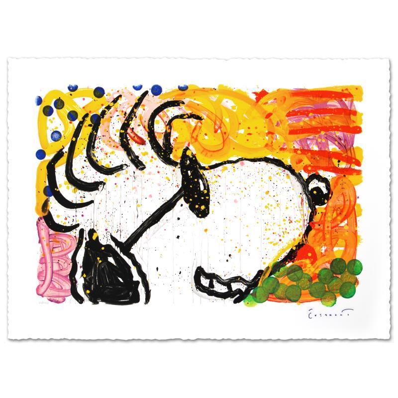 Tom Everhart Figurative Print - "Pop Star" Limited Edition Hand Pulled Original Lithograph