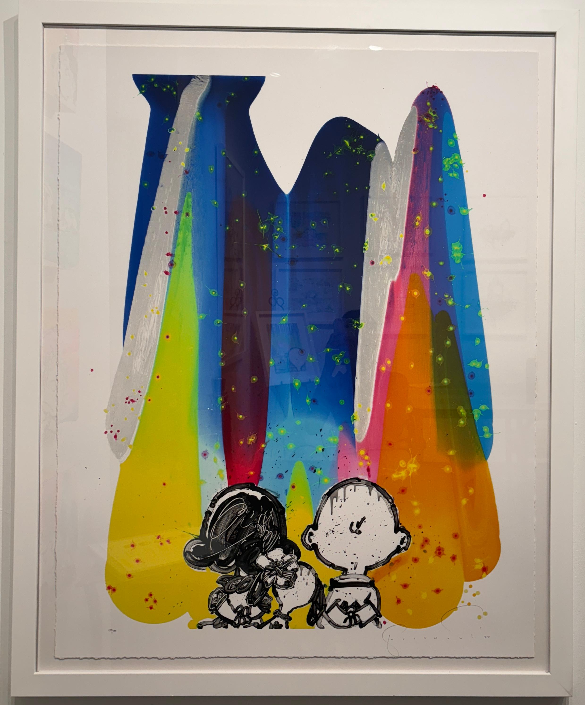 Abstract Print de Tom Everhart - Alcanzar las estrellas