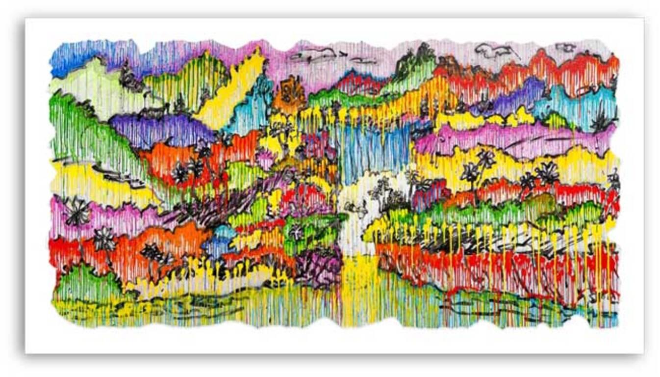 Tom Everhart Animal Print - Super Fly