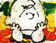 Tom Everhart, Original Lithograph "Call Waiting" Signed and numbered