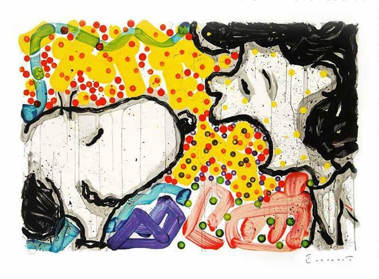 Tom Everhart - Tom Everhart, Original Lithograph "Drama Queen" Signed and  numbered For Sale at 1stDibs