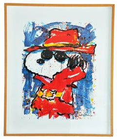 „Undercover in Hollywood“ von Tom Everhart:: Lithographie in limitierter Auflage