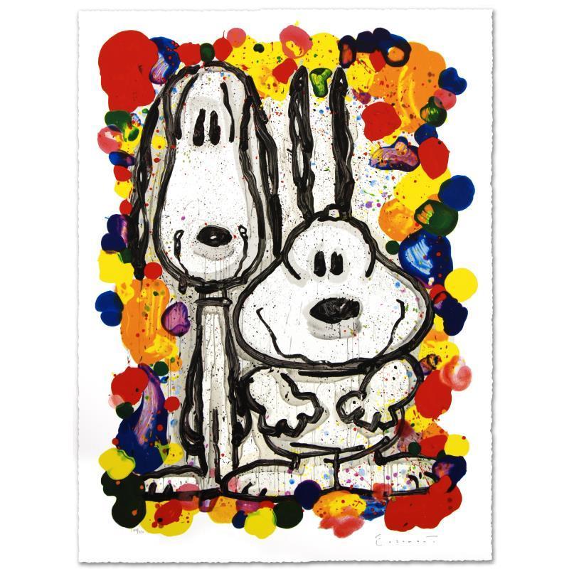 Tom Everhart Print - "Wait Watchers" Limited Edition Hand Pulled Original Lithograph