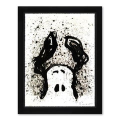 "Watchdog 12 O'Clock" Litografia originale firmata in edizione limitata, incorniciata