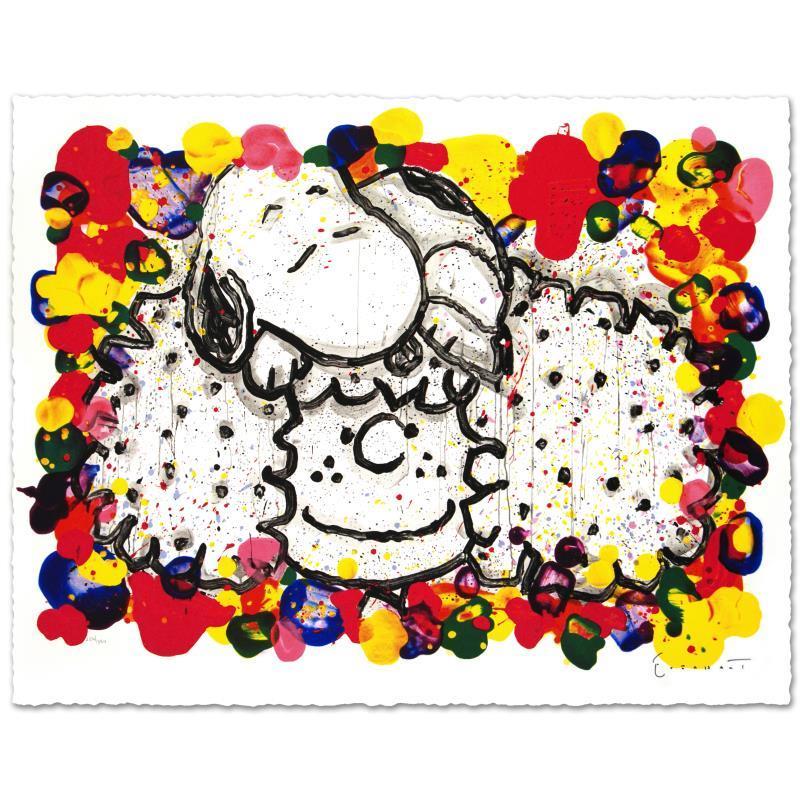 Tom Everhart Print - "Why I Like Big Hair" Limited Edition Hand Pulled Original Lithograph