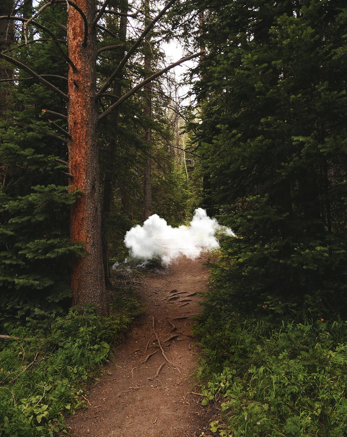 Color Photograph di Tom Fabia - Cloud I