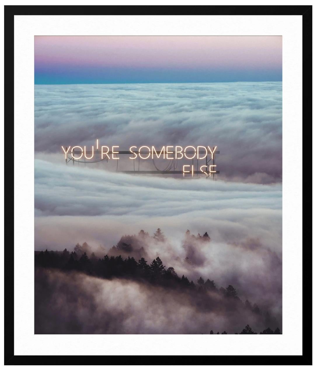 You're Somebody Else - Gray Landscape Photograph by Tom Fabia