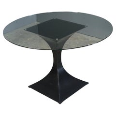 Tom Faulkner Round Glass Capricorn Dining Table