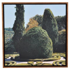 "Parterre a Casa de Mateus" Paesaggio dipinto da Tom Fawkes, artista del Pacifico nord-occidentale.