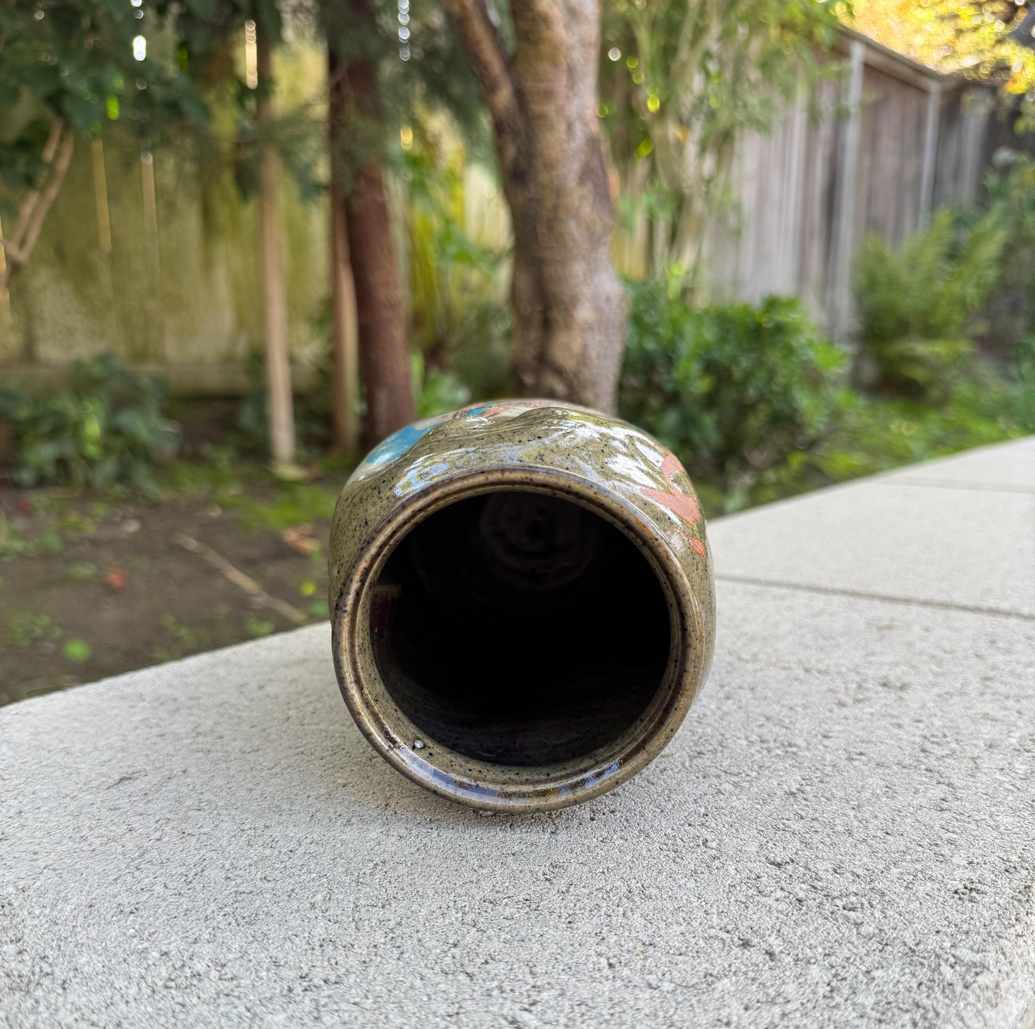 Vaso in ceramica Tom Ferguson, Stati Uniti, anni '90 in vendita 7