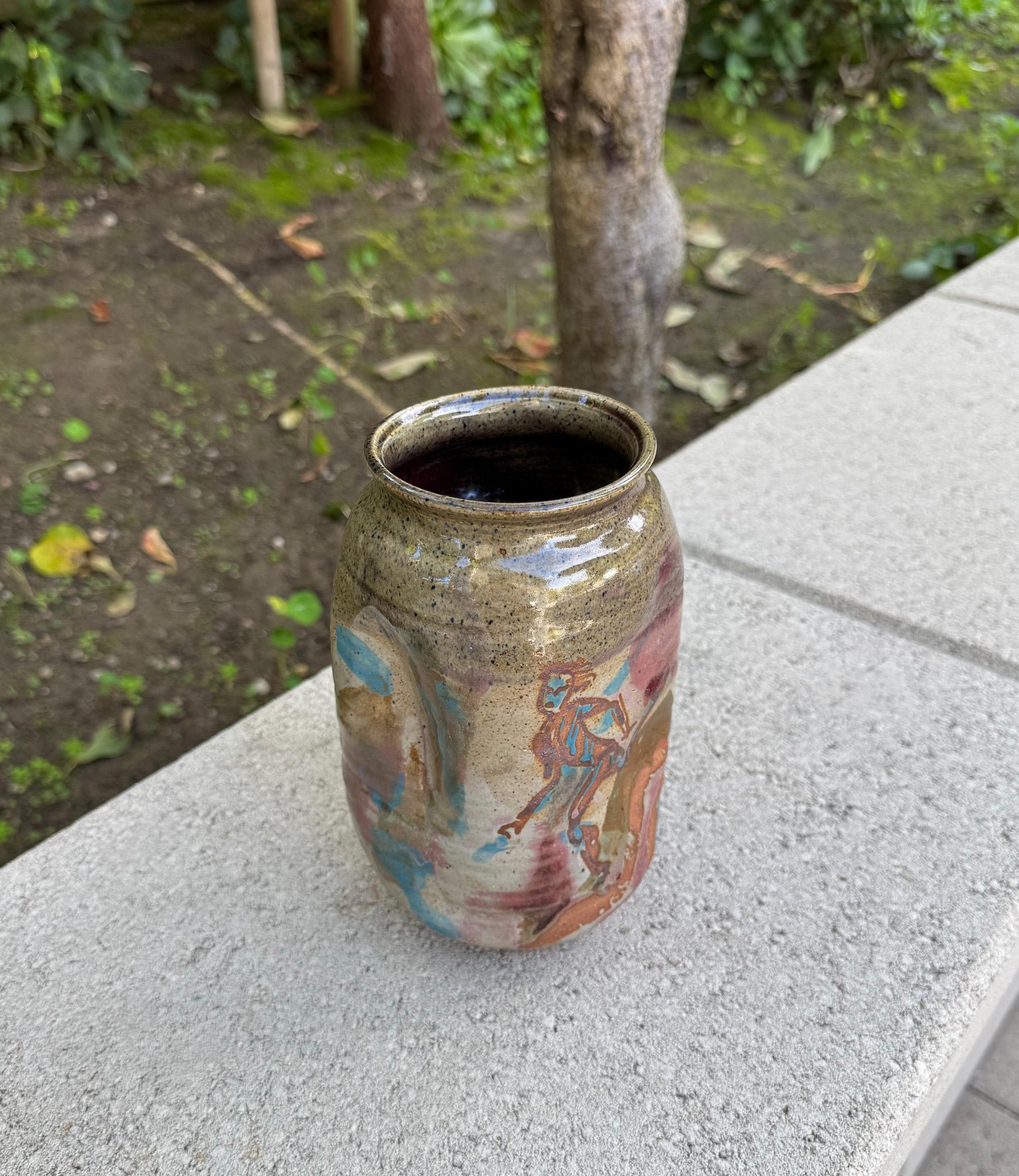 Americano Vaso in ceramica Tom Ferguson, Stati Uniti, anni '90 in vendita