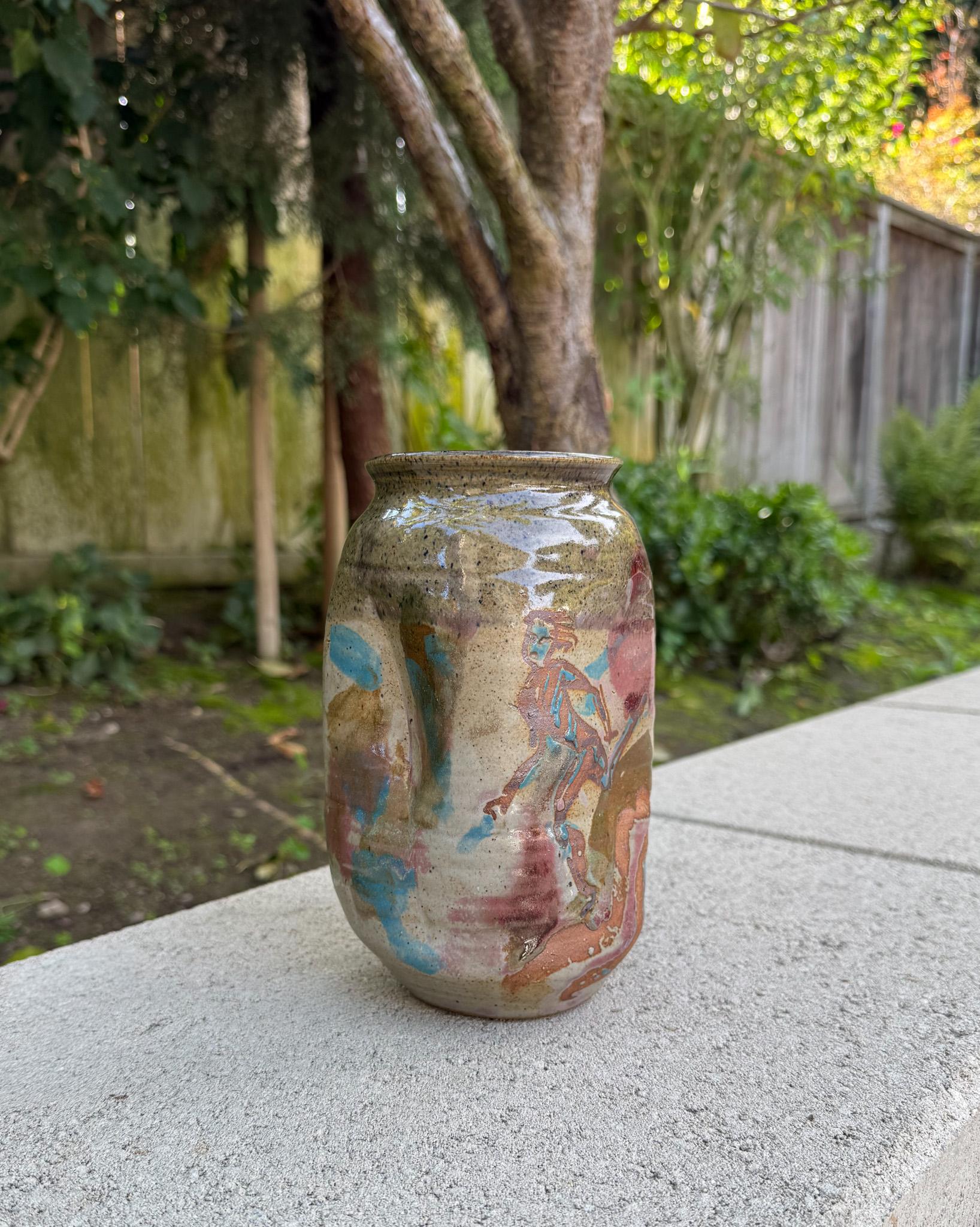 Ceramica Vaso in ceramica Tom Ferguson, Stati Uniti, anni '90 in vendita