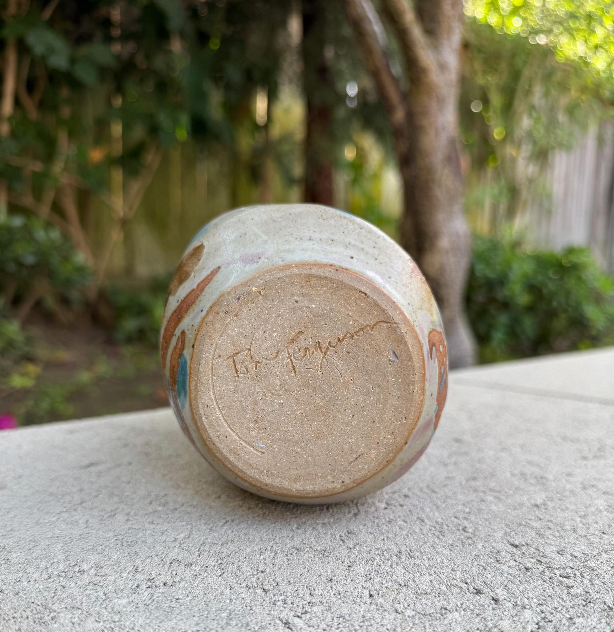 Vaso in ceramica Tom Ferguson, Stati Uniti, anni '90 in vendita 1