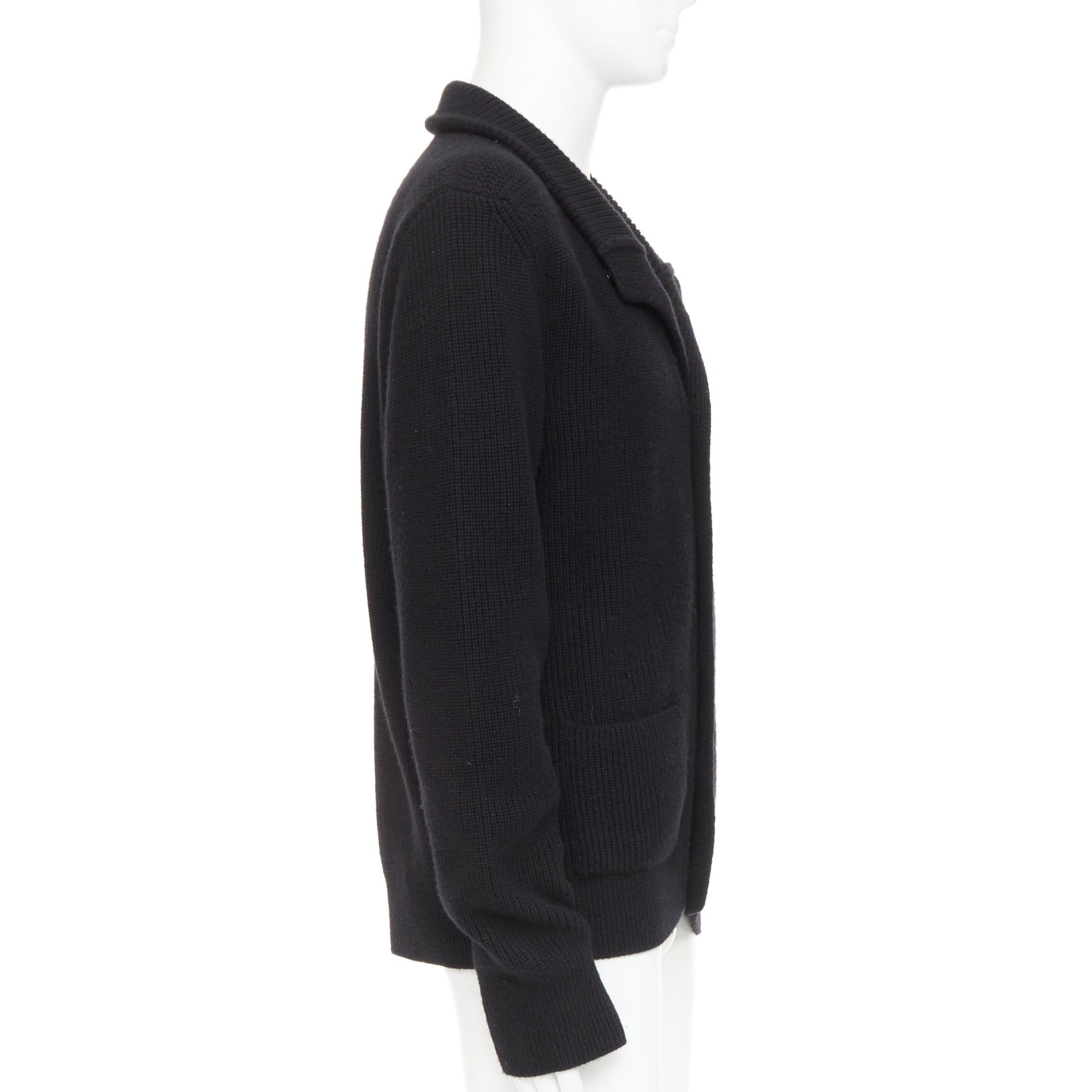 TOM FORD 100% cachemire pull col châle cardigan IT52 L Pour hommes en vente
