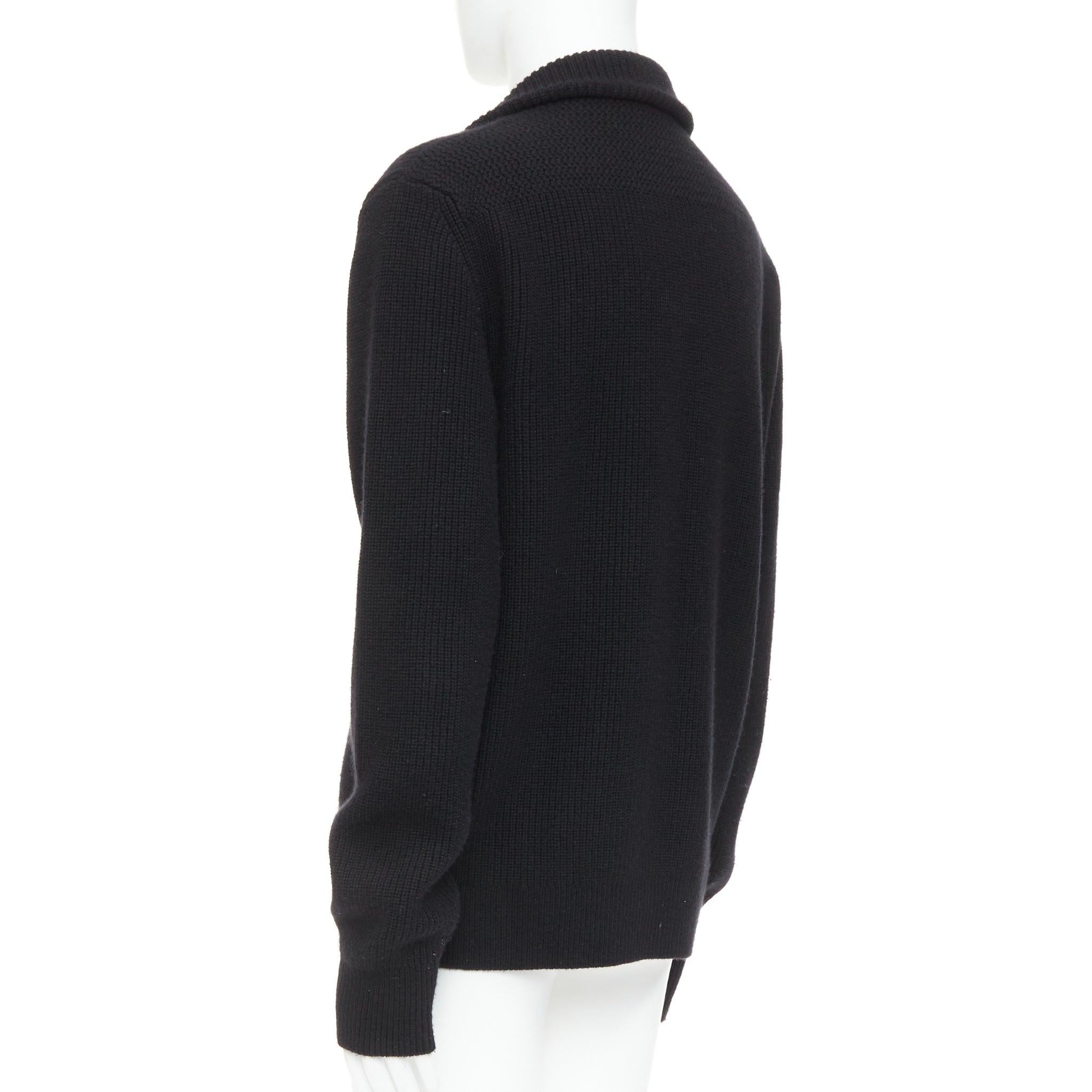 TOM FORD 100% cachemire pull col châle cardigan IT52 L en vente 2