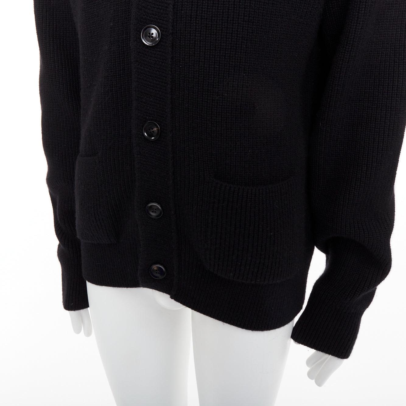 TOM FORD 100% cachemire pull col châle cardigan IT52 L en vente 3