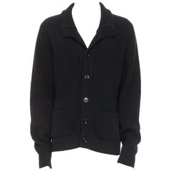 TOM FORD 100% cashmere shawl collar sweater cardigan IT52 L