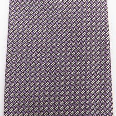 TOM FORD 100% mulberry purple silk woven jacquard formal dress tie